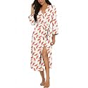 VINTATRE Robes for Women Long Knit Bathrobe XS-4XL