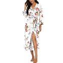 Robes for Women Long Knit Bathrobe XS-4XL