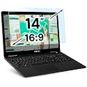 VINTEZ 14 inch Blue Light Blocking Screen Protector Panel for 16:9 Widescreen Computer Monitor and Laptop - PC Anti-UV Eye Protection Filter Film - Anti-Scratch Diagonal Frame Shield [1 Pack]