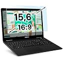 VINTEZ 15.6 inch Blue Light Blocking Screen Protector Panel for 16:9 Widescreen Computer Monitor and Laptop - PC Anti-UV Eye Protection Filter Film - Anti-Scratch Diagonal Frame Shield [1 Pack]