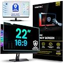 VINTEZ [2 Pack] 22 Inch 16:0.9 Privacy Screen for Computer Monitor and Laptop - Anti Glare Protector Film Blue Light Filter Eye Protection - Computer Screen Privacy Shield