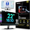 VINTEZ 22 Inch 16:10 Privacy Screen for Computer Monitor and Laptop - Anti Glare Protector Film Blue Light Filter Eye Protection - Computer Screen Privacy Shield, [1 Pack]