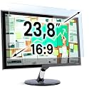 VINTEZ 23.8 inch Blue Light Blocking Screen Protector Panel for 16:9 Widescreen Computer Monitor and Laptop - PC Anti-UV Eye Protection Filter Film - Anti-Scratch Diagonal Frame Shield [1 Pack]