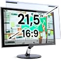 VINTEZ Blue Light Screen Protector for 21.5 Inch Computer Monitor and Laptop – Anti-UV Blue Light Blocking Film for Desktop PC, Eye Protection Filter, 19.3" x 11.3", 1 Pack