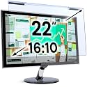 VINTEZ Blue Light Screen Protector for 22 Inch Computer Monitor and Laptop – Anti-UV Blue Light Blocking Film for Desktop PC, Eye Protection Filter, 19.2" x 12.4", 1 Pack