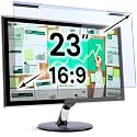 VINTEZ Blue Light Screen Protector for 23 Inch Computer Monitor and Laptop – Anti-UV Blue Light Blocking Film for Desktop PC, Eye Protection Filter, 20.6" x 12", 1 Pack
