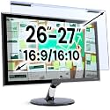 VINTEZ Blue Light Screen Protector for 26, 27 Inch Computer Monitor and Laptop – Anti-UV Blue Light Blocking Film for Desktop PC, Eye Protection Filter, 24.1" x 15.1", 1 Pack
