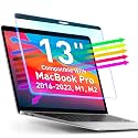 VINTEZ Magnetic Blue Light Screen Protector Compatible With MacBook Pro 13" 2016, 2017, 2018, 2019, 2020, 2021, 2022, 2023, M1, M2 Anti Blue Light Blocking Filter for Laptop