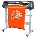 Vinyl Cutter Machine for Paper Cutting, LCD Display, Semi-Automatic Design, Adjustable Speed 10-800mm/s for Office Use, Versatile Applications SK1100