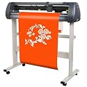 Vinyl Cutter Plotter Printer with Adjustable Double-Spring Pinch Rollers for DIY Sign and Label Making SK720
