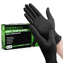 Vinyl Exam Gloves - Disposable & Powder Free Gloves for Hand Protection, Food Safe, Medical Use