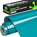 VINYL FROG Teal Heat Transfer Vinyl Roll 12" x12ft Matte HTV Vinyl