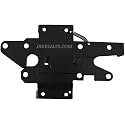 Vinyl Gate Extended Latch Black (for Vinyl, Wood, PVC etc Fencing) Fence Gate Latch w/Mounting Hardware - CASE Qty 12