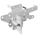 Vinyl Gate Extended Latch White (for Vinyl, Wood, PVC etc Fencing) Fence Gate Latch w/Mounting Hardware - CASE Qty 12