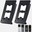 Vinyl Siding Mount Compatible with Battery Doorbell, Battery Doorbell Pro/ Plus, Video Doorbell 2/ 3/ 3Plus/ 4, 1St Gen and Bl Ink Doorbell 1st/ 2nd (4-inches Standard Siding Only) - 2 Pack