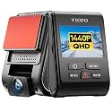 VIOFO A119 V3 Dash Cam, 2K Front Recording, GPS, True HDR Car Dashcam