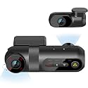 VIOFO T130 Uber 3 Channel Dash Cam, Built in WIFI GPS, 2K 3- Way Car Dash Camera, IR Night Vision, 1440P Front 1080P Inside & Rear, Super capacitor, G-Sensor, 24 Hour Parking Mode, 256GB Supported, 1 Year Warranty