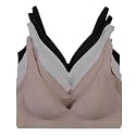Viola's Secret 6 Pack of Color Print T-Shirt Bras B Cup C Cup and D Cup