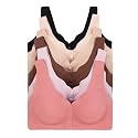 Viola's Secret 6 Pack of Color Print T-Shirt Bras B Cup C Cup and D Cup