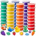 VioraWhite 48 Pcs Air Dry Clay Bulk 1.6lb Modeling Clay Kit,Multicolor