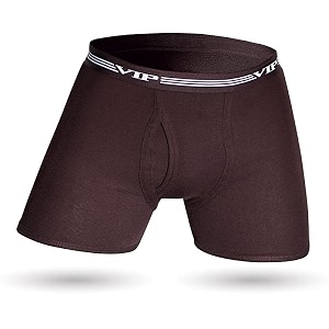 VIP Mens Cotton Regular Solid Trunks
