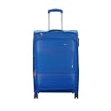 VIP Como Polyester Tsa Lock Soft Trolley With Spinner Wheels (A21COMOS054B001, Blue, 54), Small