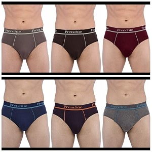 VIP Mens Cotton Frenchie Pro Briefs Pack