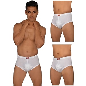 VIP Gold 100 Shrink Cotton Brief Combo