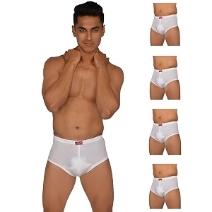 VIP Gold 100 Shrink Cotton Brief Combo