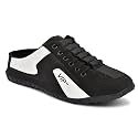 VIP Men39s Backless Sneaker Mule Slip-On Black