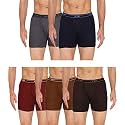 VIP Men39s Cotton Interlock Trunks Pack of