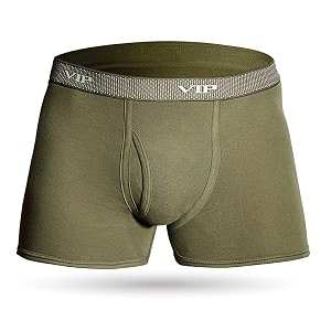VIP Mens Cotton Solid Trunks