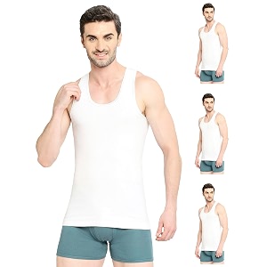 vip men39s nawab round neck cotton regular fit vest pack of 4