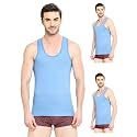 VIP Supreme 100% Cotton Round Neck Sleeveless Regular Fit Inner Vest Combo Set for Mens