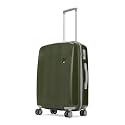VIP Polypropylene (PP) Rigel Check-in 67 Cm (Medium) 8 Spinner Wheels Trolley Bags for Travel, Hard Case Lightweight Bag with TSA Lock and Wet Pouch Suitcase for Travel (Green)