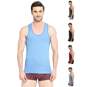 vip supreme 100 cotton round neck sleeveless regular fit inner vest combo set for mens