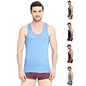 VIP Supreme 100% Cotton Round Neck Sleeveless Regular Fit Inner Vest Combo Set for Mens