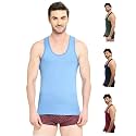 VIP Supreme 100% Cotton Round Neck Sleeveless Regular Fit Inner Vest Combo Set for Mens
