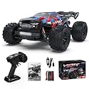 Viper 4x4 1:18 Scale RC Monster Truck with LED Lights, 2.4GHz Remote, Rechargeable Battery & All-Terrain Tires