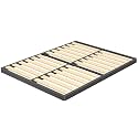VIPSHOW 2 Inch Full Sag-Proof Wooden Slats Box Spring with Round Corners