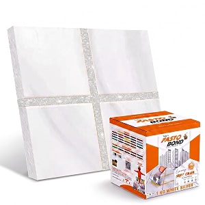 vipul silver sparkle epoxy grout 1 kg all glitter silver colors available brand-fastobond 1 kg white silver sparkel