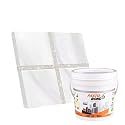 Vipul SILVER SPARKLE Epoxy Grout 1 kg All GLITTER SILVER Colors Available (Brand-Fastobond) (5 KG, WHITE SILVER SPARKLE)