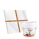 Vipul SILVER SPARKLE Epoxy Grout 1 kg All GLITTER SILVER Colors Available (Brand-Fastobond) (1 KG, JAISALMER SILVER SPARKEL)