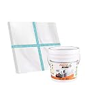 Vipul SILVER SPARKLE Epoxy Grout 1 kg All GLITTER SILVER Colors Available (Brand-Fastobond) (1 KG, SKY BLUE SILVER SPARKEL)