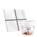 Vipul SILVER SPARKLE Epoxy Grout 1 kg All GLITTER SILVER Colors Available (Brand-Fastobond) (5 KG, DARK GRAY SILVER SPARKLE)