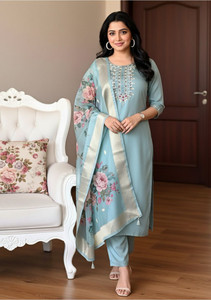 VIR BAJRANG FASHION Women Kurta Pyjama Attached