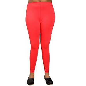 Viraak Corp Womens Solid Cotton Churidar Legging