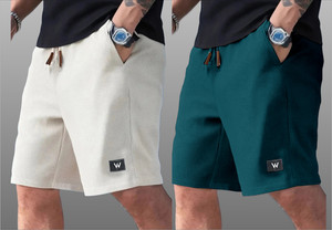 VIRADIYAENTERPRISE Self Design Men Green White Boxer