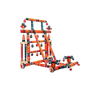 Viraj Handcraft Wooden Toys Wooden Activity Walker