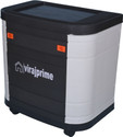 VIRAJ PRIME GLOBE BLACK WHITE TROLLEY Trolley for Inverter and Battery